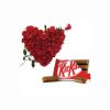 Red-Roses-Heart-With-Kitkat
