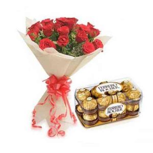 Red-Roses-With-Ferrero-Roch