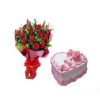 Red-Roses-With-Heart-Shape-