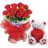 Teddy-Bear-With-Roses