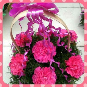 pink-carnations-basket